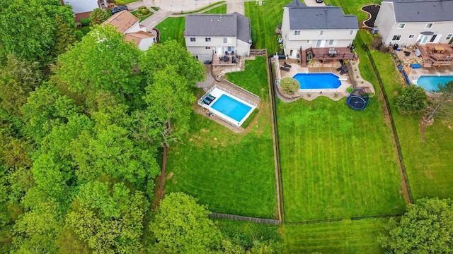 21 Laurel Ridge Dr, Alexandria, KY 41001 - aerial perspective of suburban area with a pool