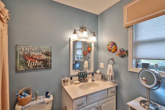 445 Elk Lake Resort Rd Unit 882, Owenton, KY 40359 - half bathroom with vanity and toilet