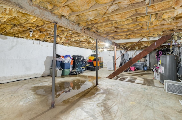 1750 Walnut Lick Rd, Verona, KY 41092 - unfinished below grade area featuring water heater and stairs
