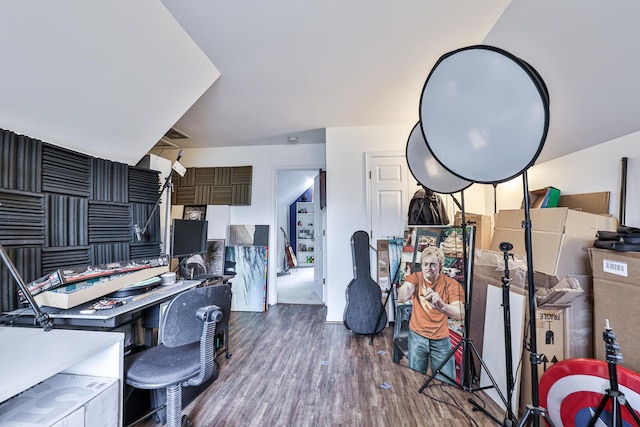 721 Dudley Rd, Edgewood, KY 41017 - office space featuring dark wood-type flooring