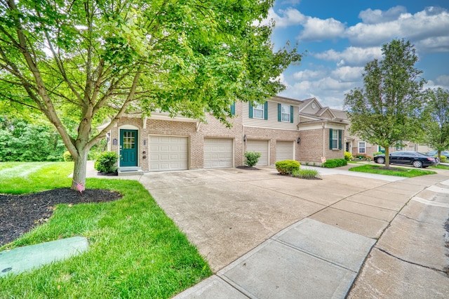 5913 Boulder Vw, Cold Spring, KY 41076 - multi unit property featuring an attached garage, brick siding, and driveway