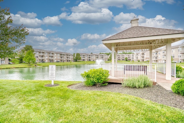 5913 Boulder Vw, Cold Spring, KY 41076 - water view featuring a gazebo