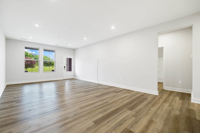8492 Concerto Ct, Union, KY 41091 - spare room featuring wood finished floors, baseboards, and recessed lighting