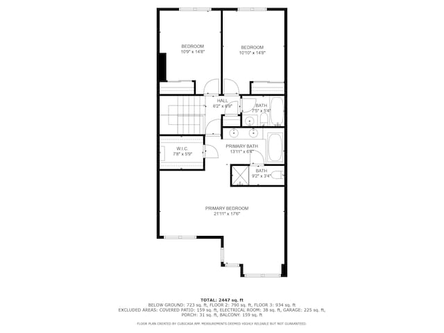 1622 Castle Hill Ln, Fort Wright, KY 41011 - floor plan / room layout