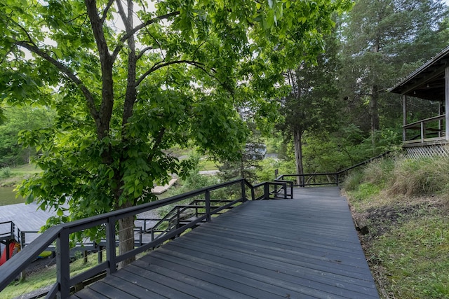 310 Greene Rd, Williamstown, KY 41097 - view of wooden deck
