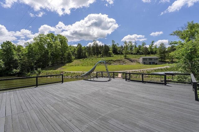 310 Greene Rd, Williamstown, KY 41097 - view of deck