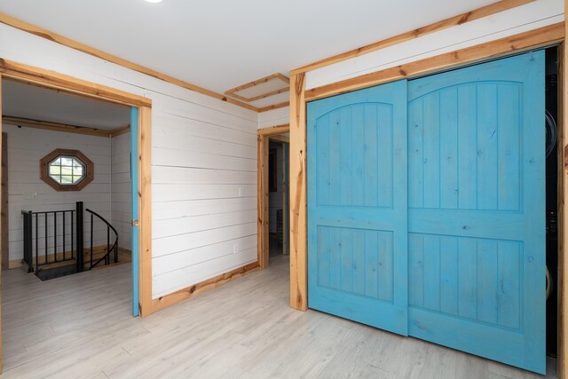 310 Greene Rd, Williamstown, KY 41097 - entryway with wood finished floors and wood walls