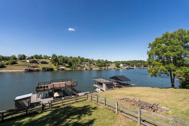 510 Jacob Dr, Williamstown, KY 41097 - dock area featuring a water view