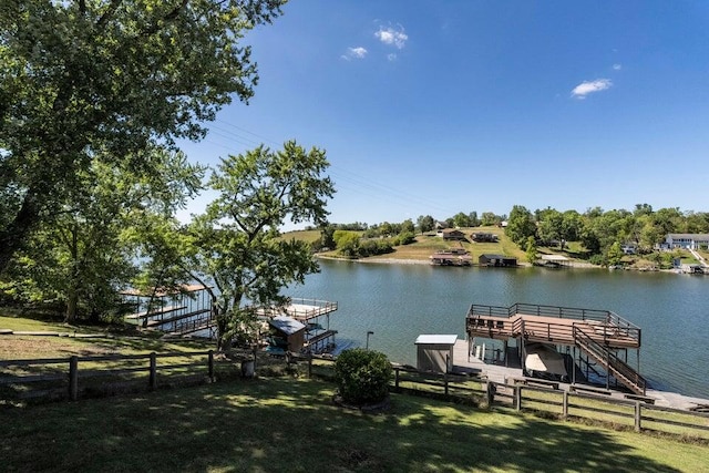 510 Jacob Dr, Williamstown, KY 41097 - dock area with a water view