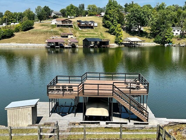 510 Jacob Dr, Williamstown, KY 41097 - dock with a water view