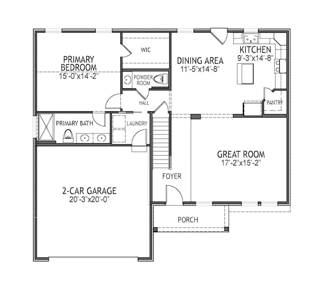 1196 Breckenridge Ln, Hebron, KY 41048 - property floor plan