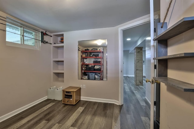 406 Hallam Ave, Erlanger, KY 41018 - spacious closet with dark wood-style floors