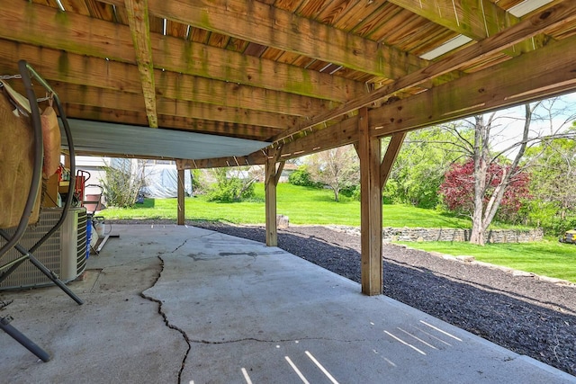 406 Hallam Ave, Erlanger, KY 41018 - view of patio featuring central AC