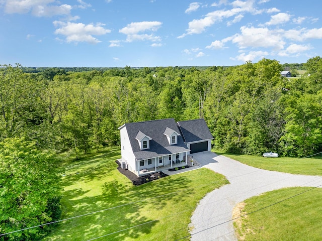 1500 Heathen Ridge Rd, Crittenden, KY 41030 - view of subject property featuring a heavily wooded area