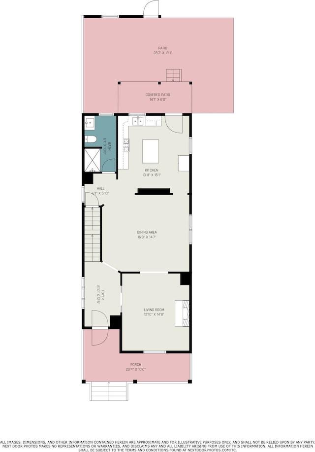 259 Van Voast Ave Unit 1, Bellevue, KY 41073 - property floor plan