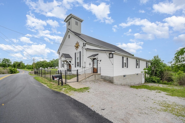 5489 Bridgeville Rd, Brooksville, KY 41004 - view of front of house featuring a gate and metal roof