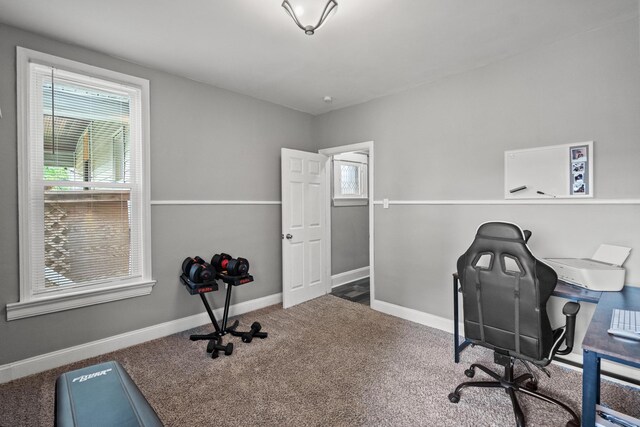 203 E Southern Ave, Covington, KY 41015 - carpeted office featuring baseboards