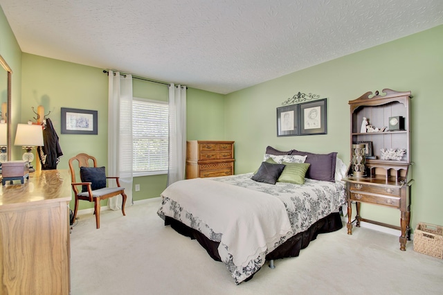 208 Misty Cove Way, Highland Heights, KY 41076 - carpeted bedroom with a textured ceiling and baseboards