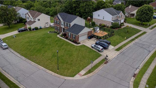1496 Skye Dr, Independence, KY 41051 - aerial perspective of suburban area