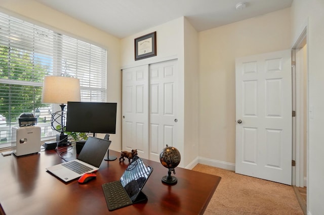 1344 Wilshire Ct, Union, KY 41091 - office featuring plenty of natural light, carpet flooring, and baseboards