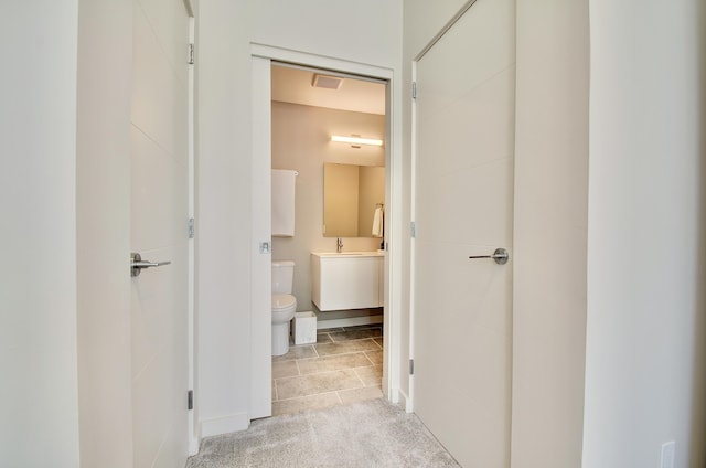 120 Main St Unit 205, Newport, KY 41071 - corridor with light colored carpet