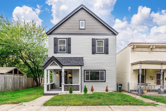 213 8th Ave, Dayton, KY 41074 - view of front of home with covered porch