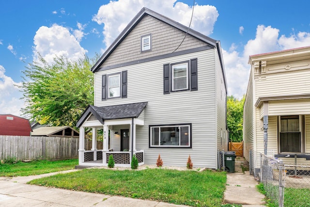 213 8th Ave, Dayton, KY 41074 - view of front facade with covered porch
