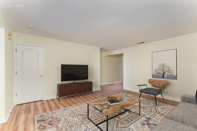 5332 Country Club Ln Unit 5C, Burlington, KY 41005 - living area with light wood finished floors and baseboards