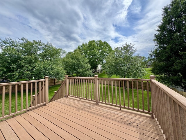 1039 Meadowbrook Ct, Hebron, KY 41048 - wooden deck featuring a lawn