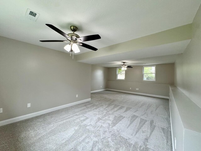 1039 Meadowbrook Ct, Hebron, KY 41048 - unfurnished room with carpet, baseboards, and a ceiling fan