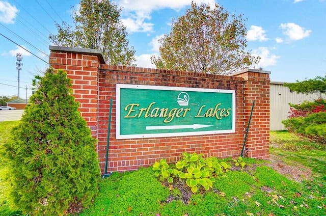 185 Cave Run Dr Unit 5, Erlanger, KY 41018 - view of community sign