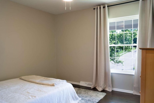 3416 Meadowlark Dr, Edgewood, KY 41018 - bedroom featuring baseboards and dark wood-style flooring