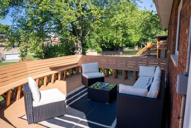 3416 Meadowlark Dr, Edgewood, KY 41018 - view of deck