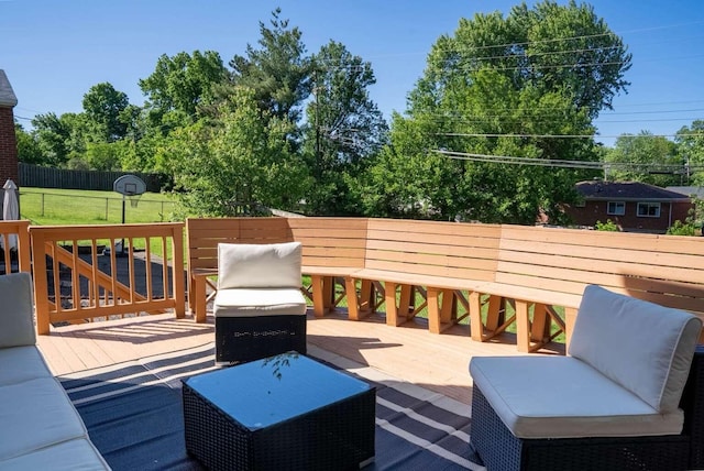 3416 Meadowlark Dr, Edgewood, KY 41018 - view of wooden deck