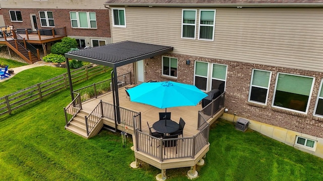 3936 Eagleledge Ct, Independence, KY 41051 - view of pool featuring a wooden deck