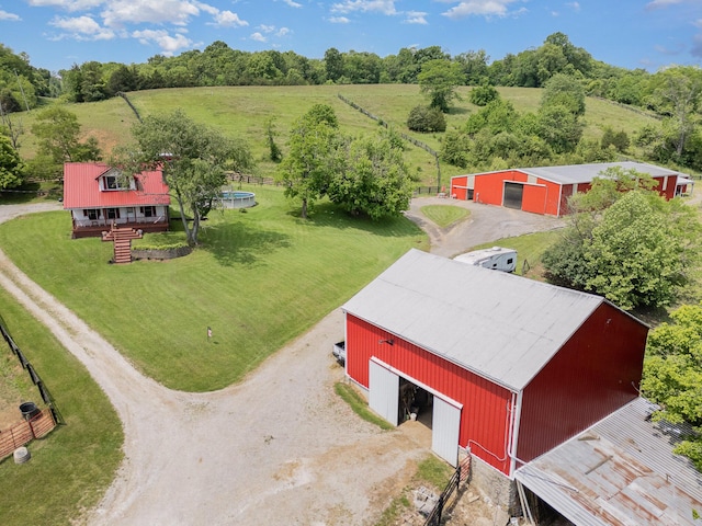 2196 Stevens Branch Rd, Alexandria, KY 41001 - overview of rural landscape