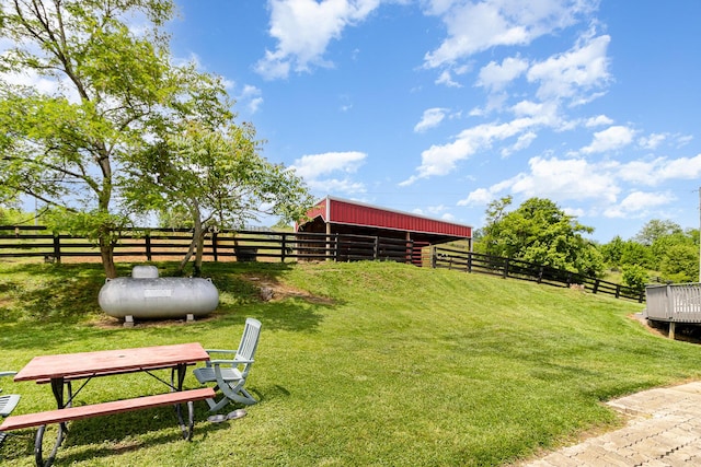 2196 Stevens Branch Rd, Alexandria, KY 41001 - view of yard featuring an exterior structure and an outdoor structure