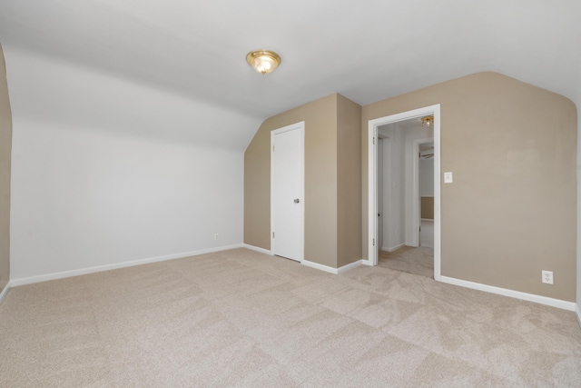 420 Locust St, Erlanger, KY 41018 - bonus room with vaulted ceiling, light colored carpet, and baseboards