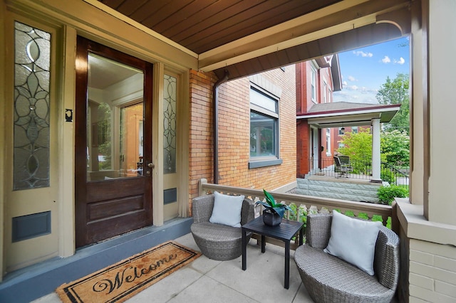 645 Maple Ave, Newport, KY 41071 - entrance to property with brick siding and covered porch