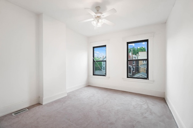 645 Maple Ave, Newport, KY 41071 - empty room with carpet floors, baseboards, and ceiling fan