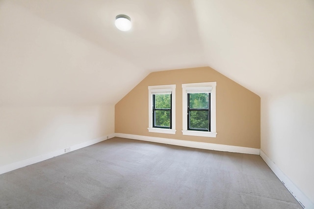 645 Maple Ave, Newport, KY 41071 - bonus room featuring carpet flooring, lofted ceiling, and baseboards