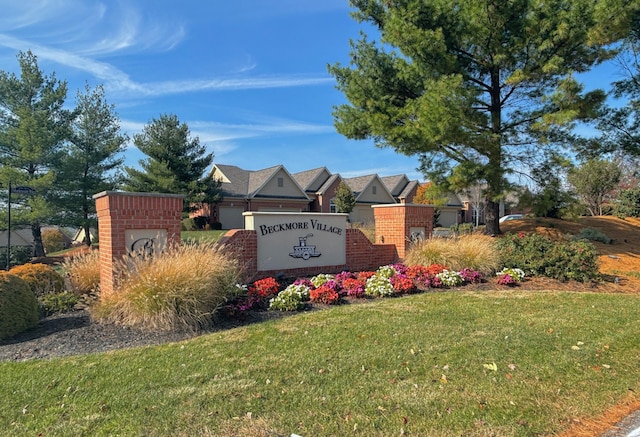 1940 Marktwain Way, Villa Hills, KY 41017 - community sign featuring a yard