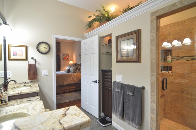 1940 Marktwain Way, Villa Hills, KY 41017 - ensuite bathroom with double vanity and a shower stall