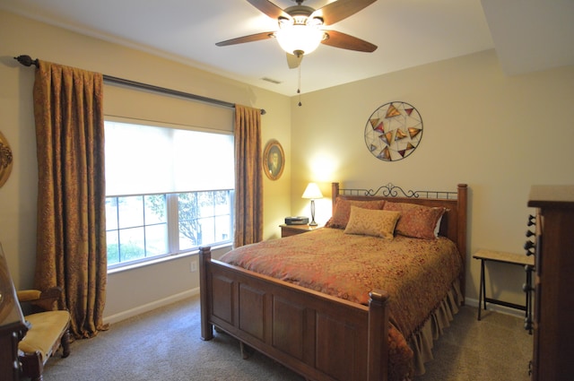 1940 Marktwain Way, Villa Hills, KY 41017 - carpeted bedroom with baseboards and ceiling fan