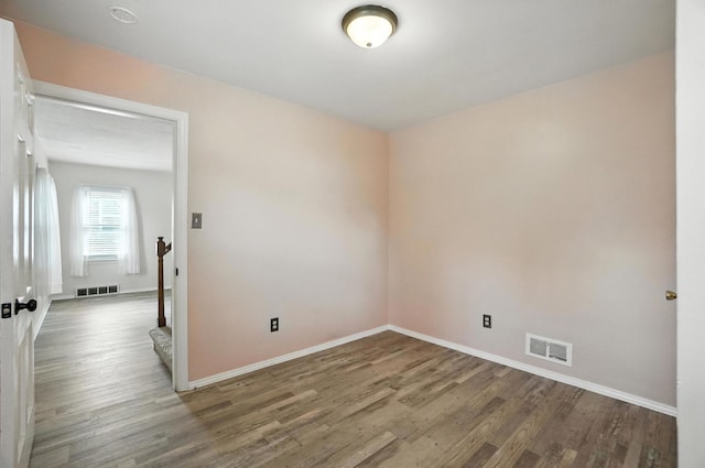3314 Elizabeth St, Erlanger, KY 41018 - empty room with wood finished floors and baseboards