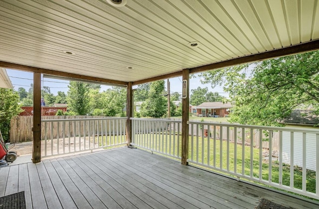 3776 Feather Ln, Elsmere, KY 41018 - view of wooden terrace