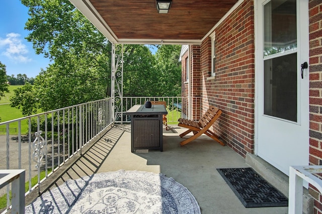 8347 Riley Rd, Alexandria, KY 41001 - view of patio with a balcony