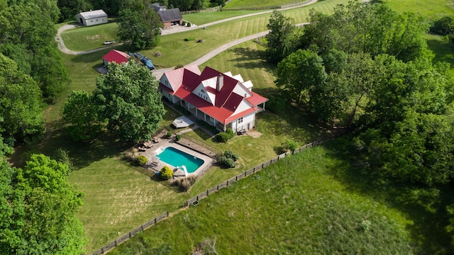 405 Alexander Rd, Crittenden, KY 41030 - aerial view of a pool area