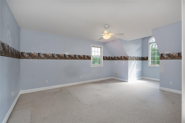 405 Alexander Rd, Crittenden, KY 41030 - unfurnished room with ceiling fan, baseboards, and carpet flooring
