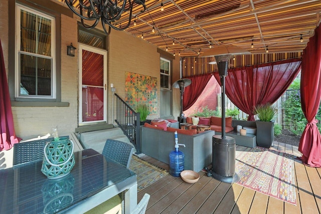 842 Monroe St, Newport, KY 41071 - deck with an outdoor living space